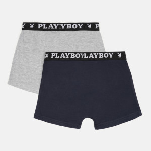 Труси-боксери Набір з 2 Playboy ANNYA PLAYBOY BOXERSHORT сірий, синій Чол L ANNYA-26
