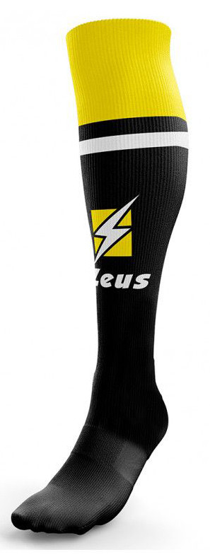 Гетри Zeus CALZA UNITED чорний, жовтий Чол 40-46 Z00883