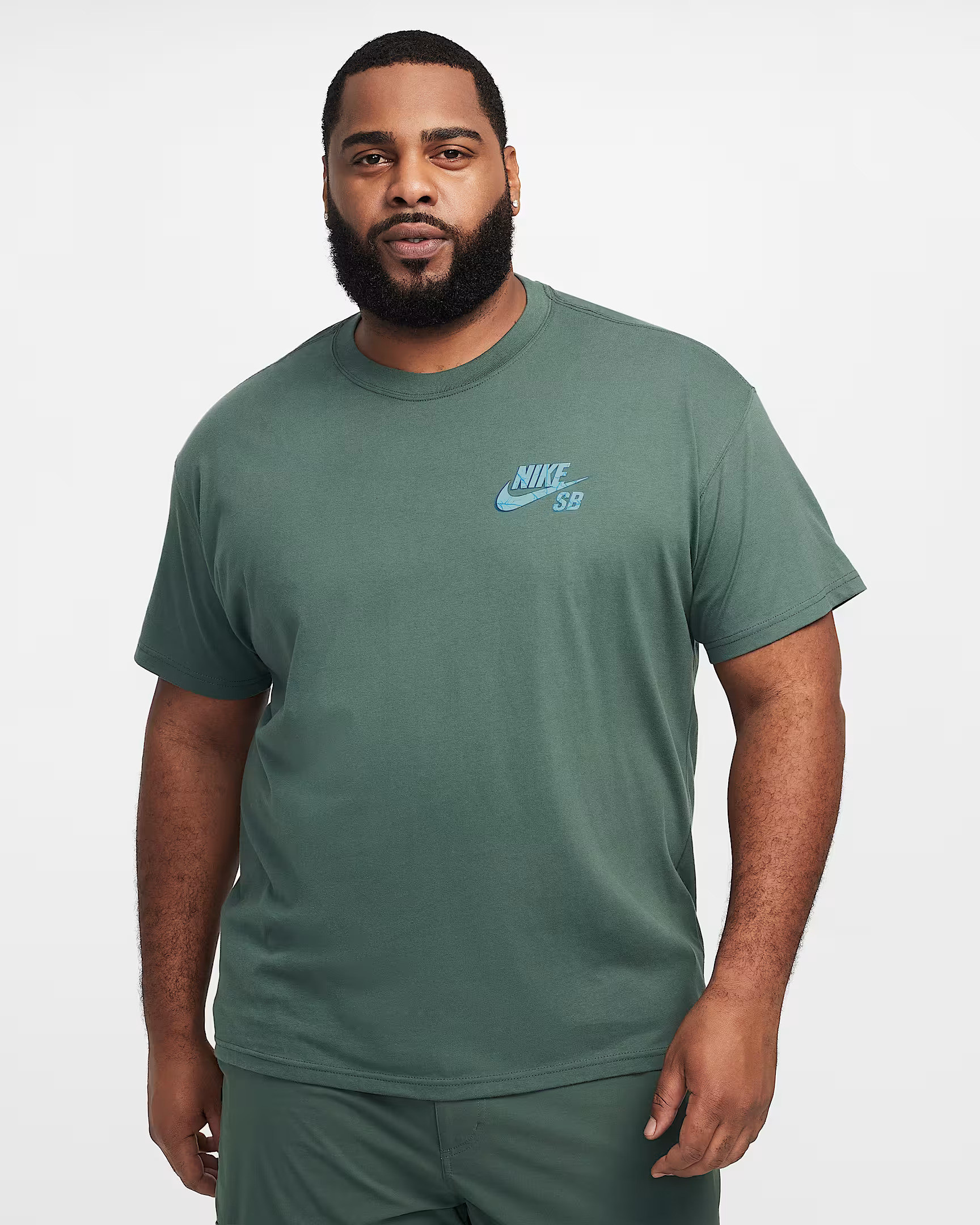 Футболка Nike SB зелена FZ6710-338