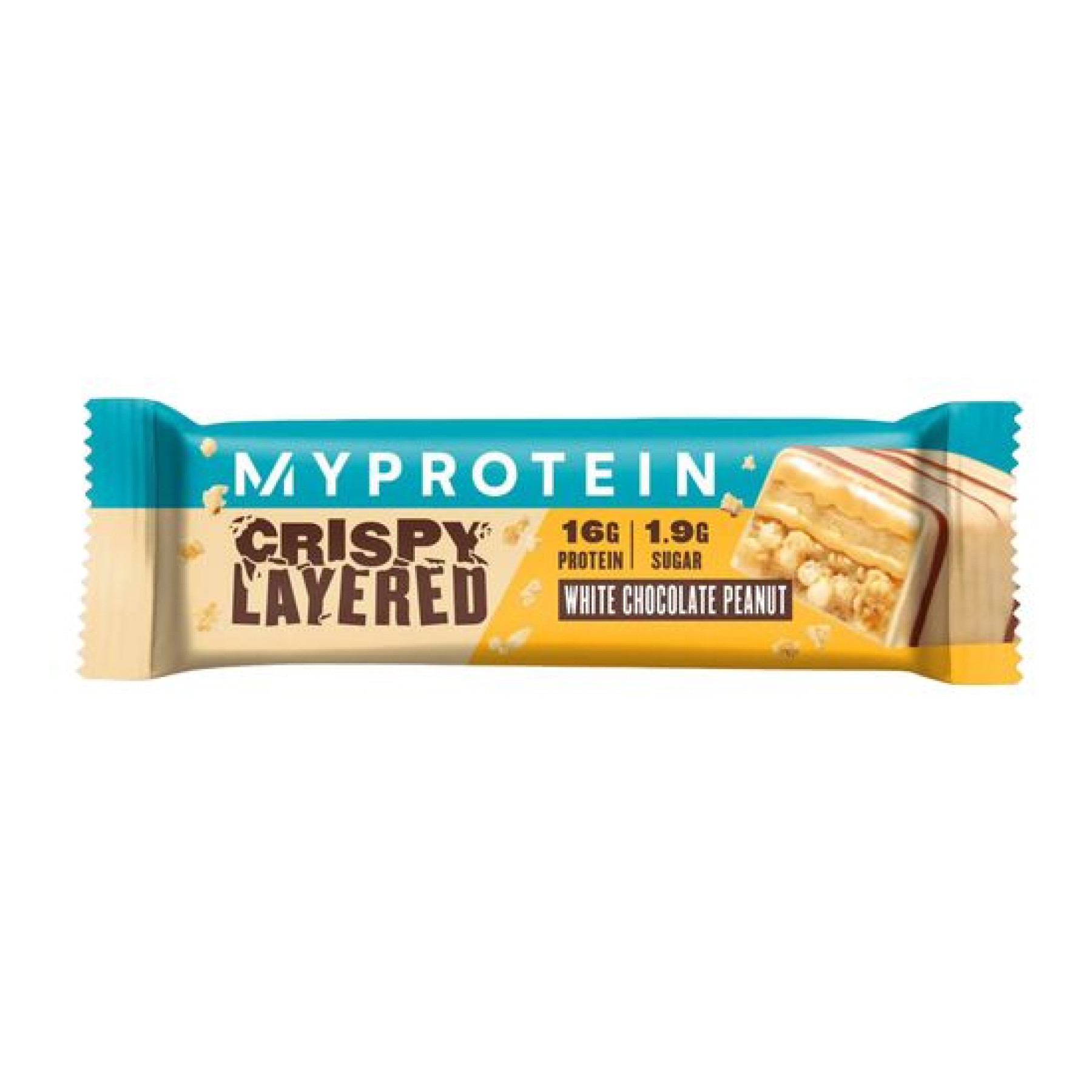 Порошок Crispy Layered - 58g White Chocolate Peanut (Поштучно) 2023-10-3106