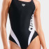 Купальник закритий для жінок Arena STRIPEFLO SWIMSUIT SWIM PRO BA чорний, білий Жін 38 011175-551
