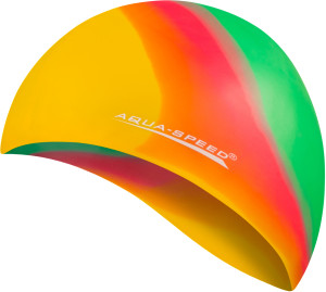 Шапочка для плавання Aqua Speed BUNT 4044 мультиколор Уні OSFM 113-49