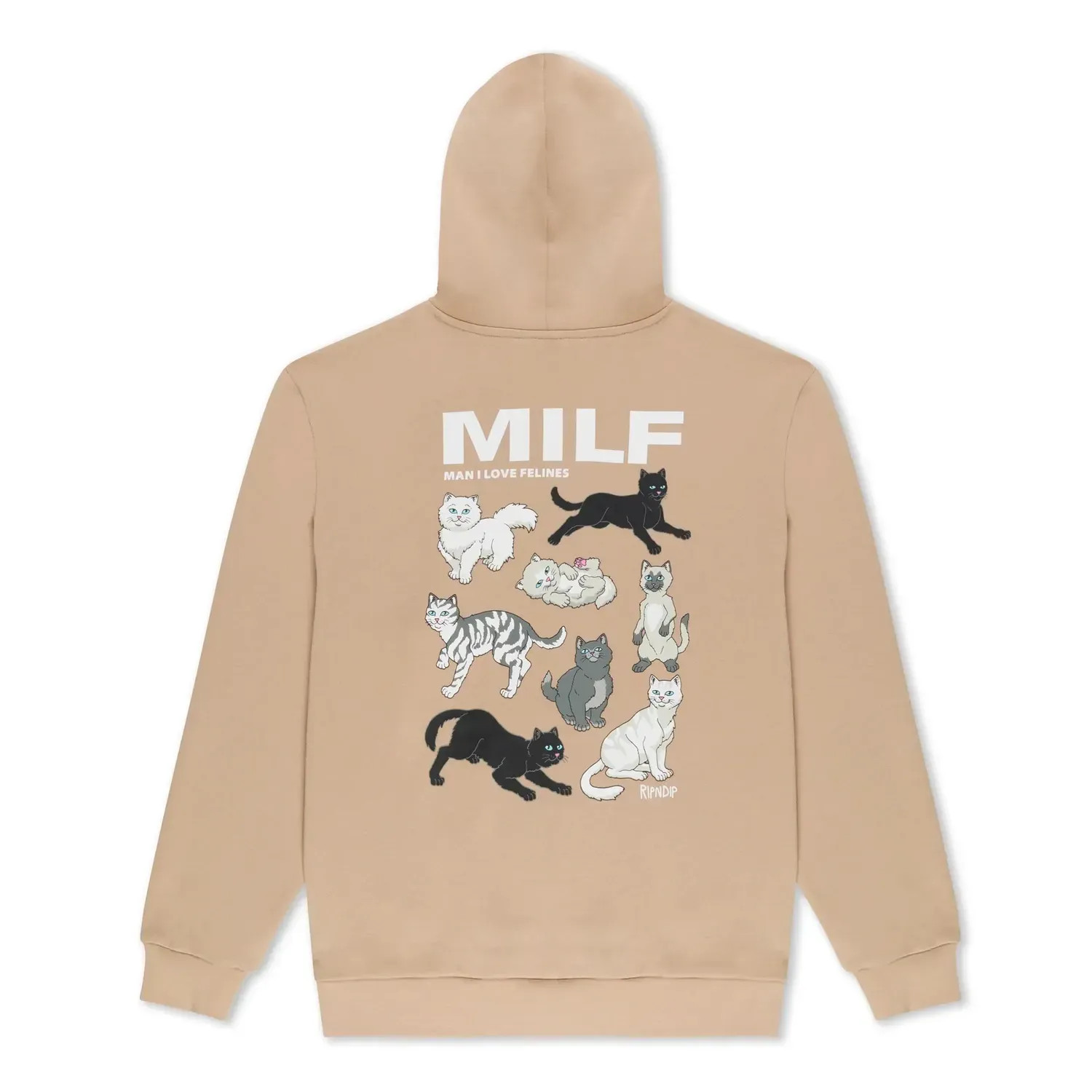 Худі RipNDip MAN I LOVE FELINES HOODIE RNDFAL24140