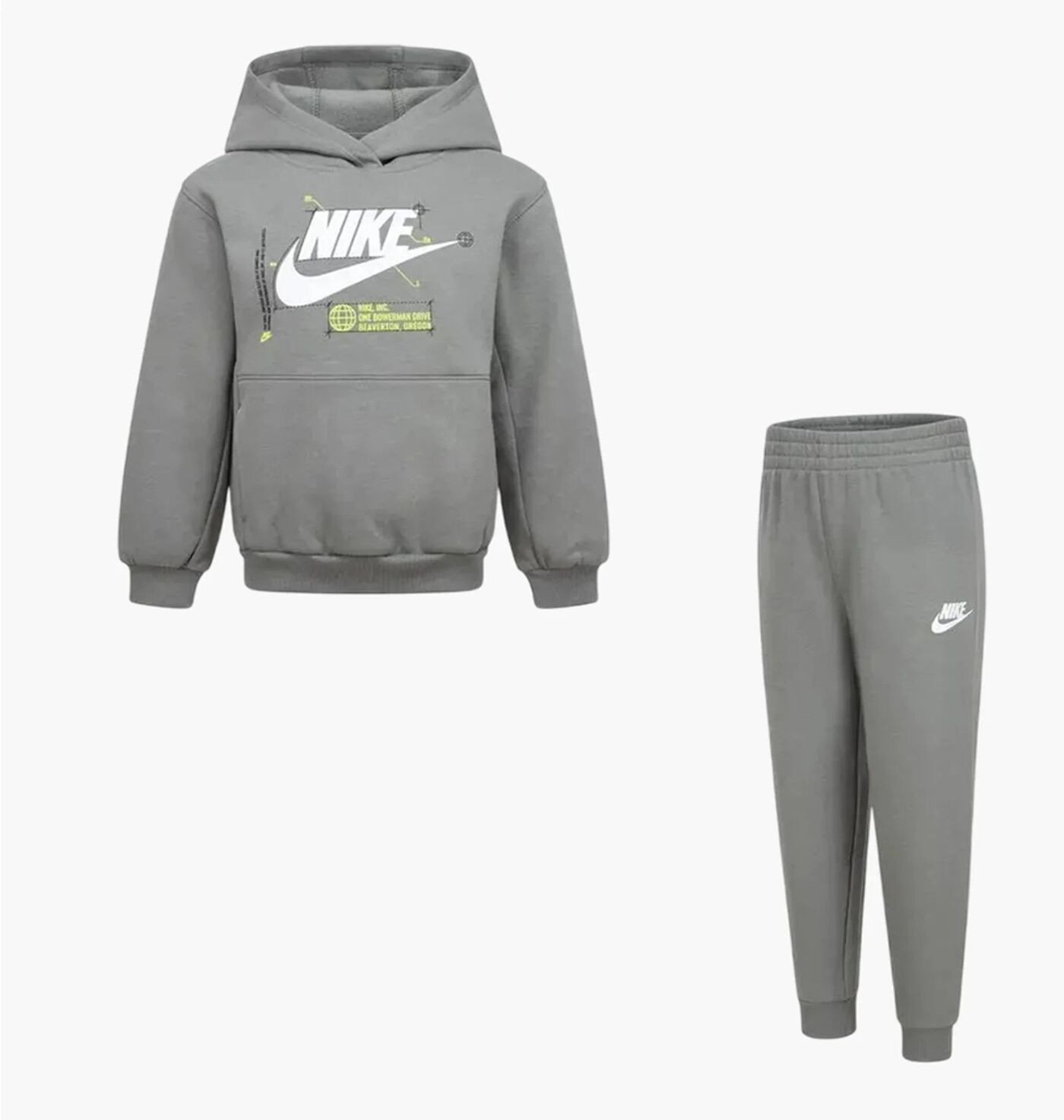 Костюм спортивний дитячий Nike Futura Grey 86M350-G3F
