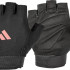 Рукавиці для тренінгу Adidas Essential Adjustable Gloves чорний, рожевий M (ADGB-12444-NL) ADGB-12444-NL Рукавиці для тренінгу Adidas Essential Adjustable Gloves чорний, рожевий M (ADGB-12444-NL) ADGB-12444-NL