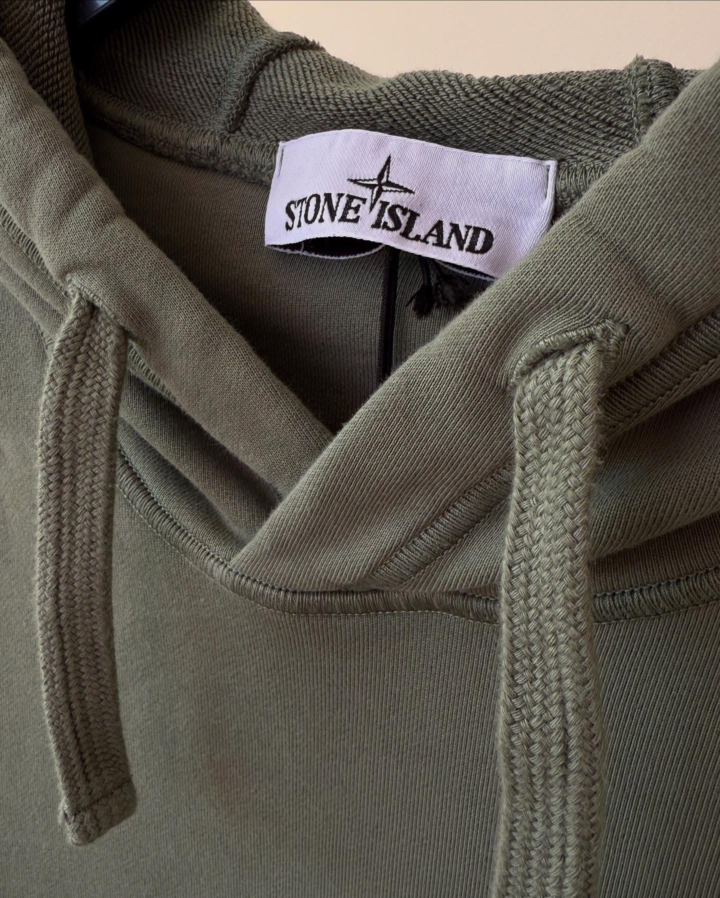Худі Stone Island Logo Patch Hoodie Green K1S15610045S0051 V0059