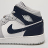 Кросівки Air Jordan 1 Mid Gs White/Grey DQ8423-104