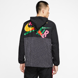 Вітровка Air Jordan Classic Windwear Jacket Grey/Black CT9368-011