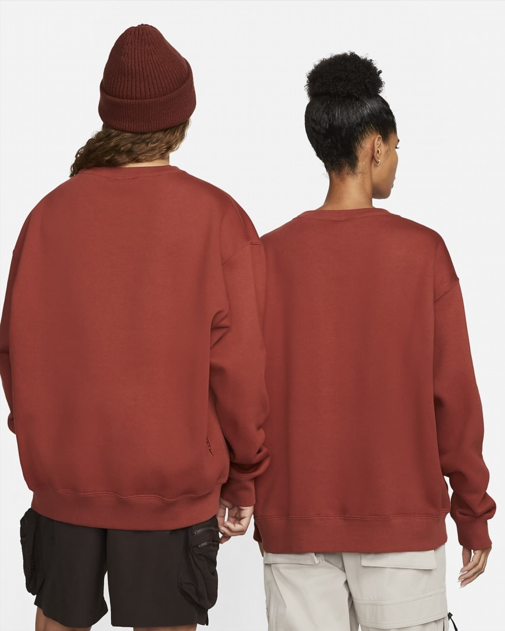 Nike ACG Therma FIT Oversized Crew Sweatshirt Mars Stone DM9941 641DM9941 641 7Dreamsport