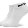 Шкарпетки Adidas C LIN ANKLE 3P білий, чорний, сірий Уні S (37-39) IC1304