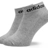 Шкарпетки Adidas C LIN ANKLE 3P білий, чорний, сірий Уні S (37-39) IC1304