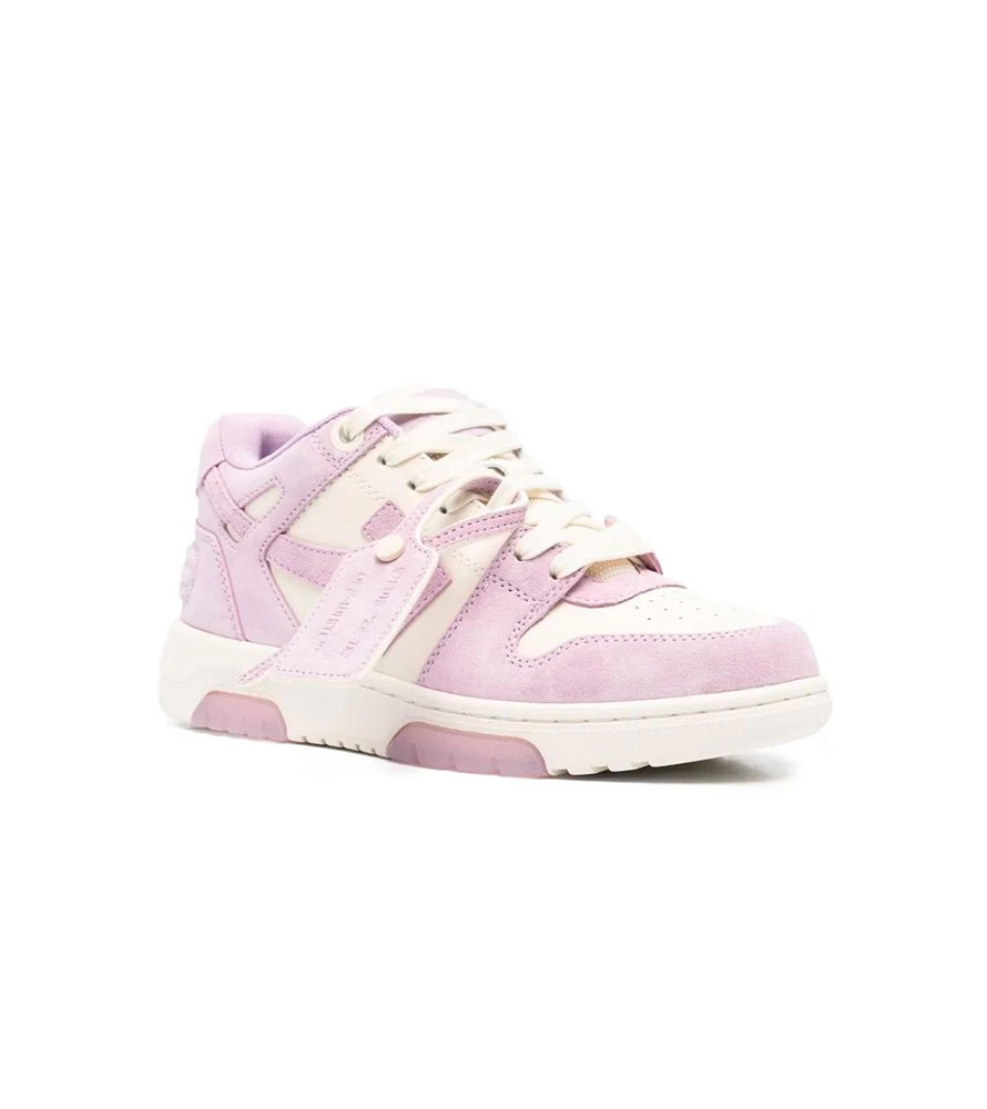 Кросівки OFF-WHITE Out Of Office Suede Lavander Ivory OWIA259S25LEA0063F0B