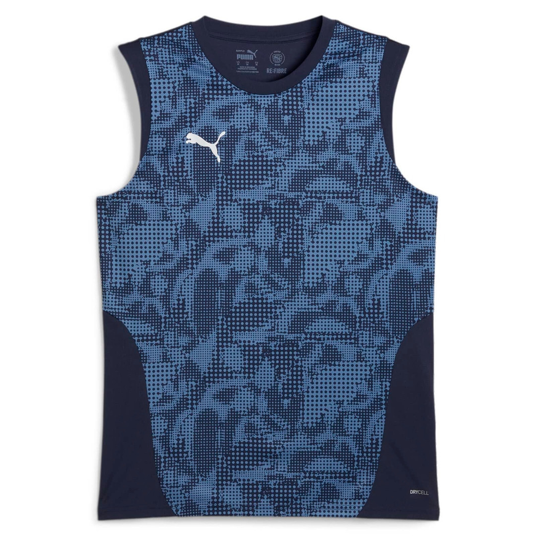 Майка PUMA teamCUP Training 659168-06, Цвет Темно-синий, Размер (Европа) - L 659168-06