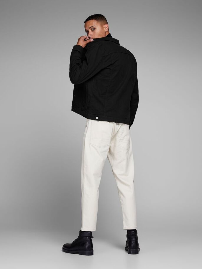 Куртка джинсова JJIALVIN JJJACKET AKM 528 NOOS 12136319 Black Jack&Jones L Чорний 12136319Black