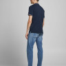 Поло JJEJERSEY POLO SS NOOS 12180891 Navy Blazer Jack&Jones S Темно-синій 12180891NAVYBLAZER