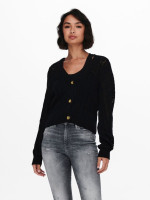 Кардиган ONLNOLA 3/4 CARDIGAN KNT 15233174-Black ONLY L Чорний 15233174-Black