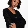Кардиган ONLNOLA 3/4 CARDIGAN KNT 15233174-Black ONLY L Чорний 15233174-BLACK