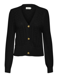 Кардиган ONLNOLA 3/4 CARDIGAN KNT 15233174-Black ONLY L Чорний 15233174-BLACK