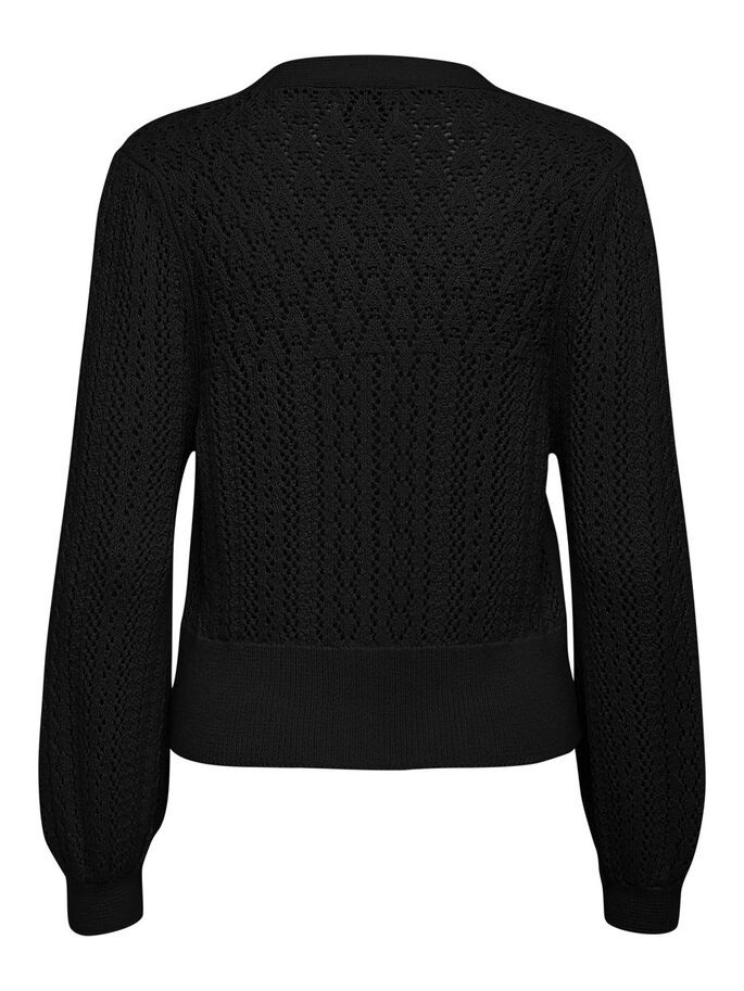 Кардиган ONLNOLA 3/4 CARDIGAN KNT 15233174-Black ONLY L Чорний 15233174-Black