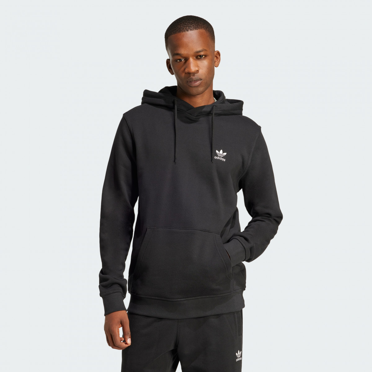 Худі ESS HOODIE FT JD2404 Adidas L Чорний JD2404