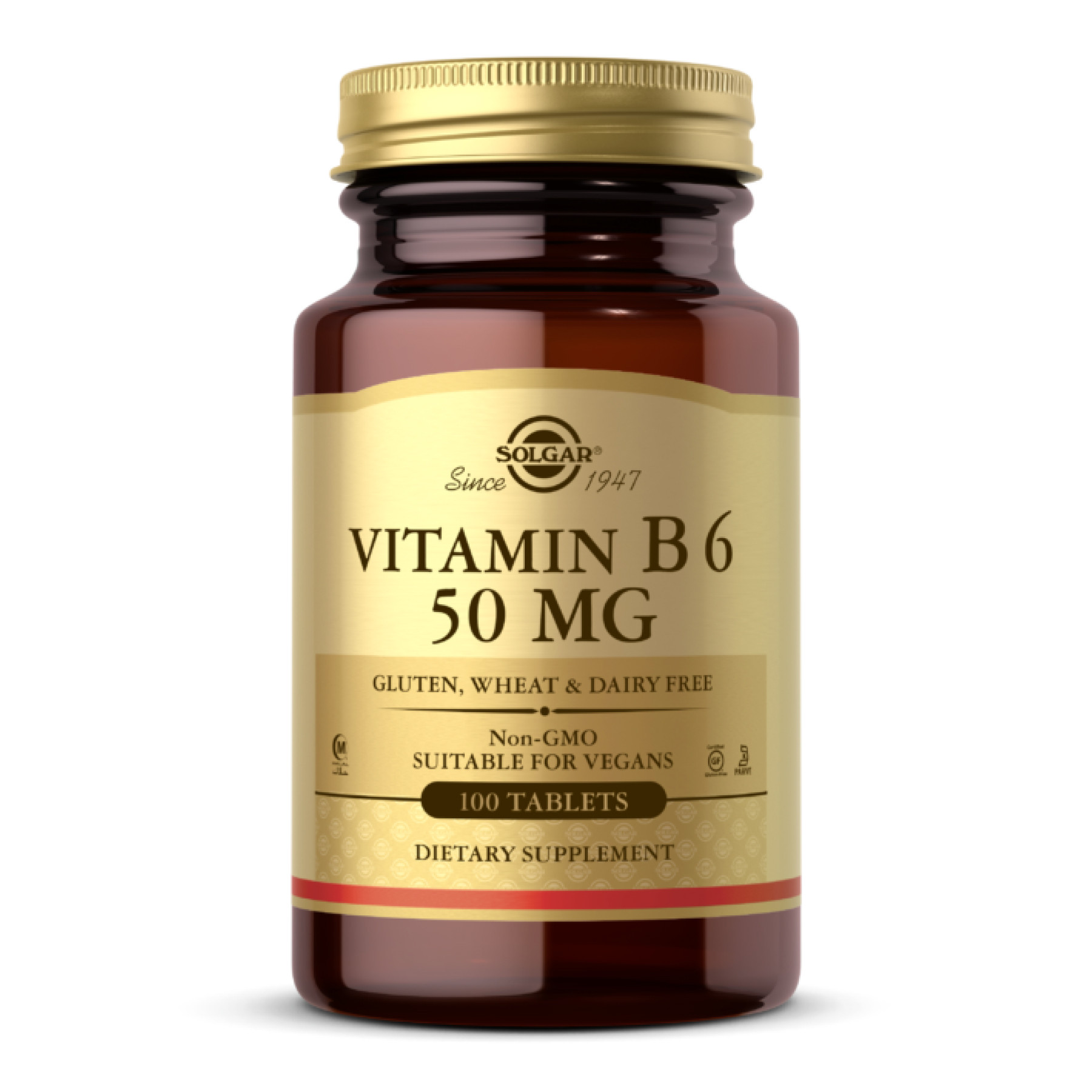 Таблетки Vitamin B6 50mg - 100 tabs 2022-10-1547