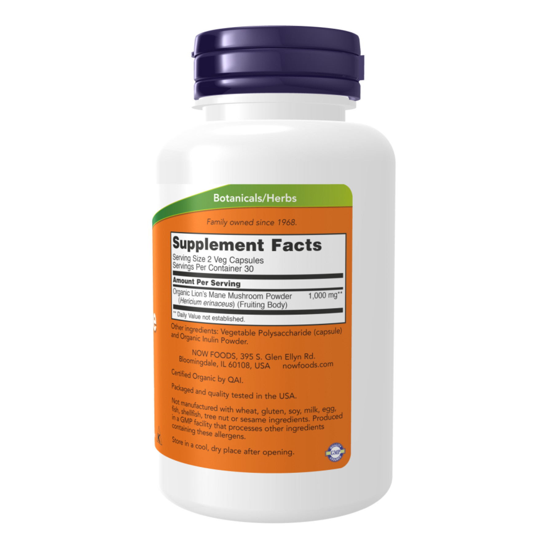 Капсули Lion's Mane 500mg - 60 vcaps 2023-10-2089