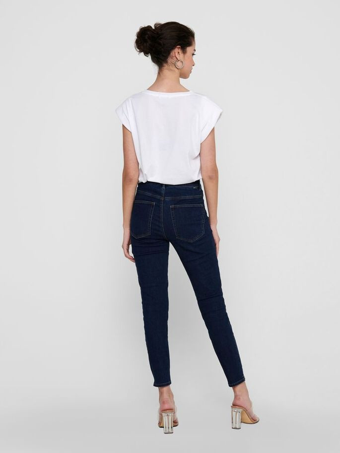 Джинси ONLOPTION LIFE SUP HW SK ANK DB BB BJ630 15208615 Dark Blue Denim ONLY 25/34 Темно-синій 15208615DarkBlueDenim