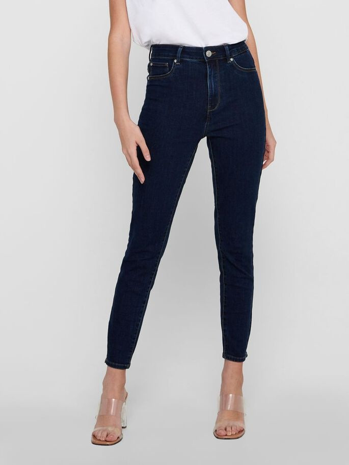 Джинси ONLOPTION LIFE SUP HW SK ANK DB BB BJ630 15208615 Dark Blue Denim ONLY 25/34 Темно-синій 15208615DarkBlueDenim