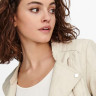 Куртка ONLAVA FAUX LEATHER BIKER OTW NOOS 15102997-Silver Lining ONLY 34 Бежевий 15102997-SILVER LINING