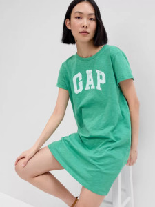 Сукня V-SS ME GAP LOGO DRESS 554693-03 GAP S Зелений 554693-03