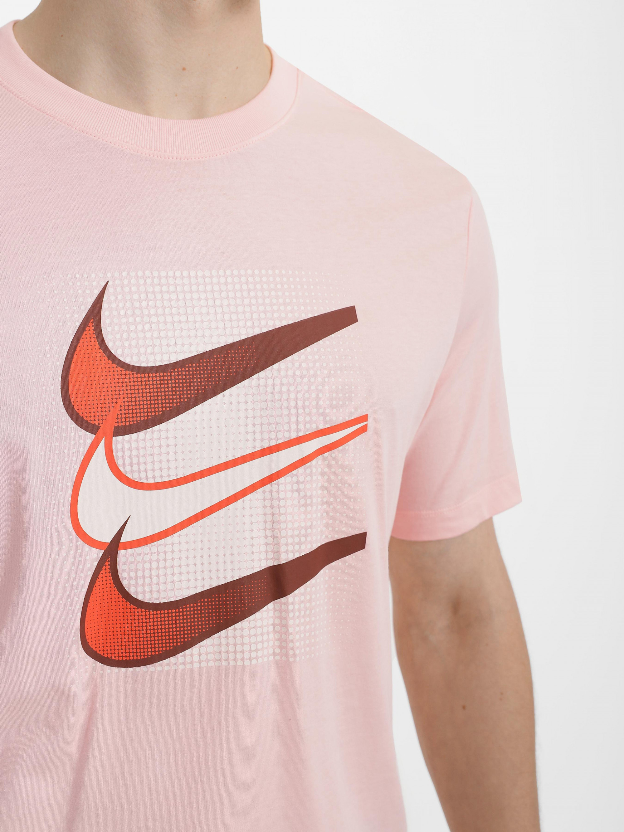 Футболка чоловіча Nike Sportswear Swoosh Tee Peach DZ5173-686