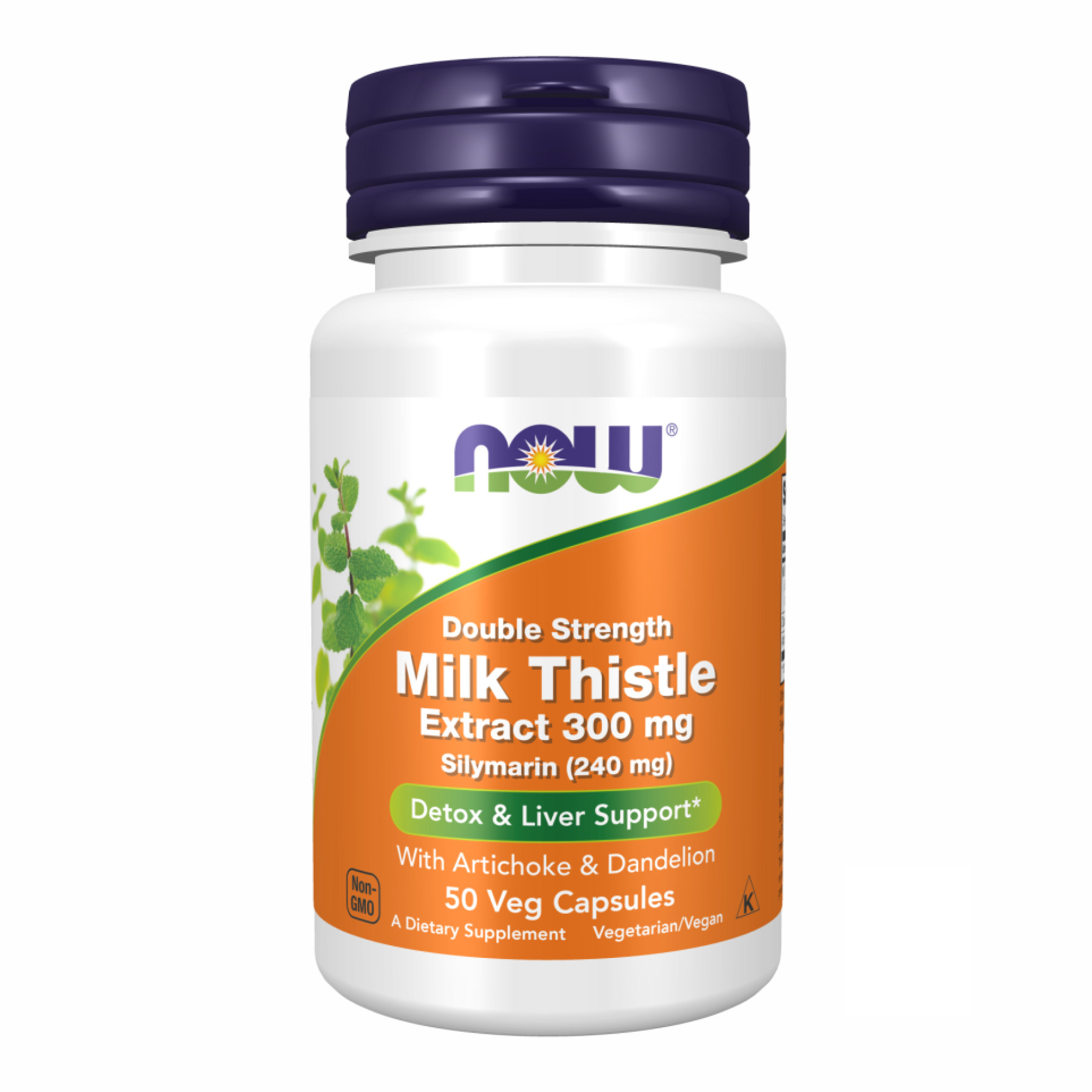 Капсули Silymarin Milk Thistle Extract 300 mg - 50 veg caps 100-53-8506763-20