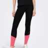 Лосини ONPELLIE HW JRS LEGGINGS 15281014-Black-Detail:SUN KISSED CORAL Only Play L Чорний 15281014-BLACK-DETAIL:SUN
