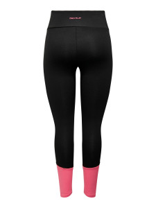 Лосини ONPELLIE HW JRS LEGGINGS 15281014-Black-Detail:SUN KISSED CORAL Only Play L Чорний 15281014-BLACK-DETAIL:SUN