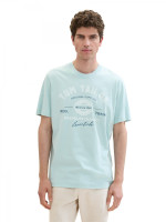 Футболка  LOGO TEE MEN'S T-SHIRT 1037735ХХ30463 Tom Tailor L Блакитний 1037735ХХ30463