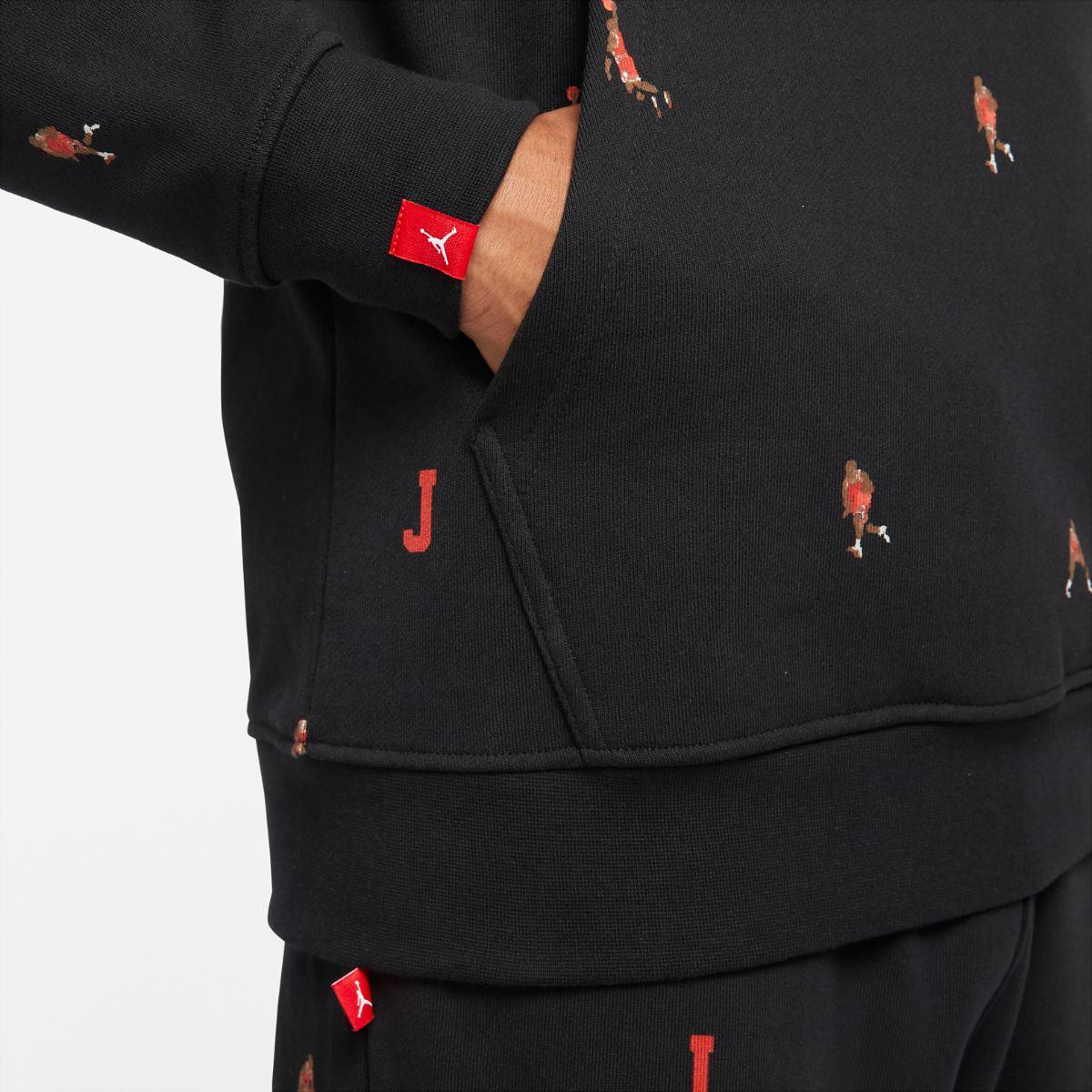 Толстовка Jordan M J ESS HOL JM FLC PO DV9392-010