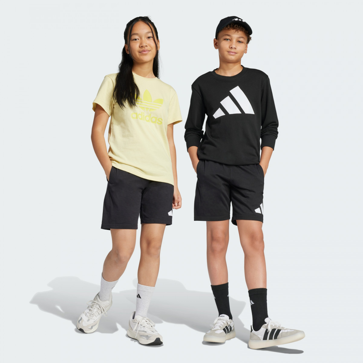 Шорти дитячі J BL KN SH 210 JE1391 Adidas 152 Чорний JE1391