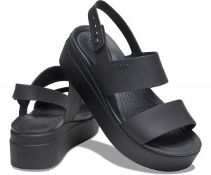 Сандалі BROOKLYN LOW WEDGE W 206453-060 CROCS W6 (36-37) Чорний 206453-060
