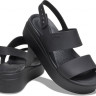 Сандалі BROOKLYN LOW WEDGE W 206453-060 CROCS W6 (36-37) Чорний 206453-060