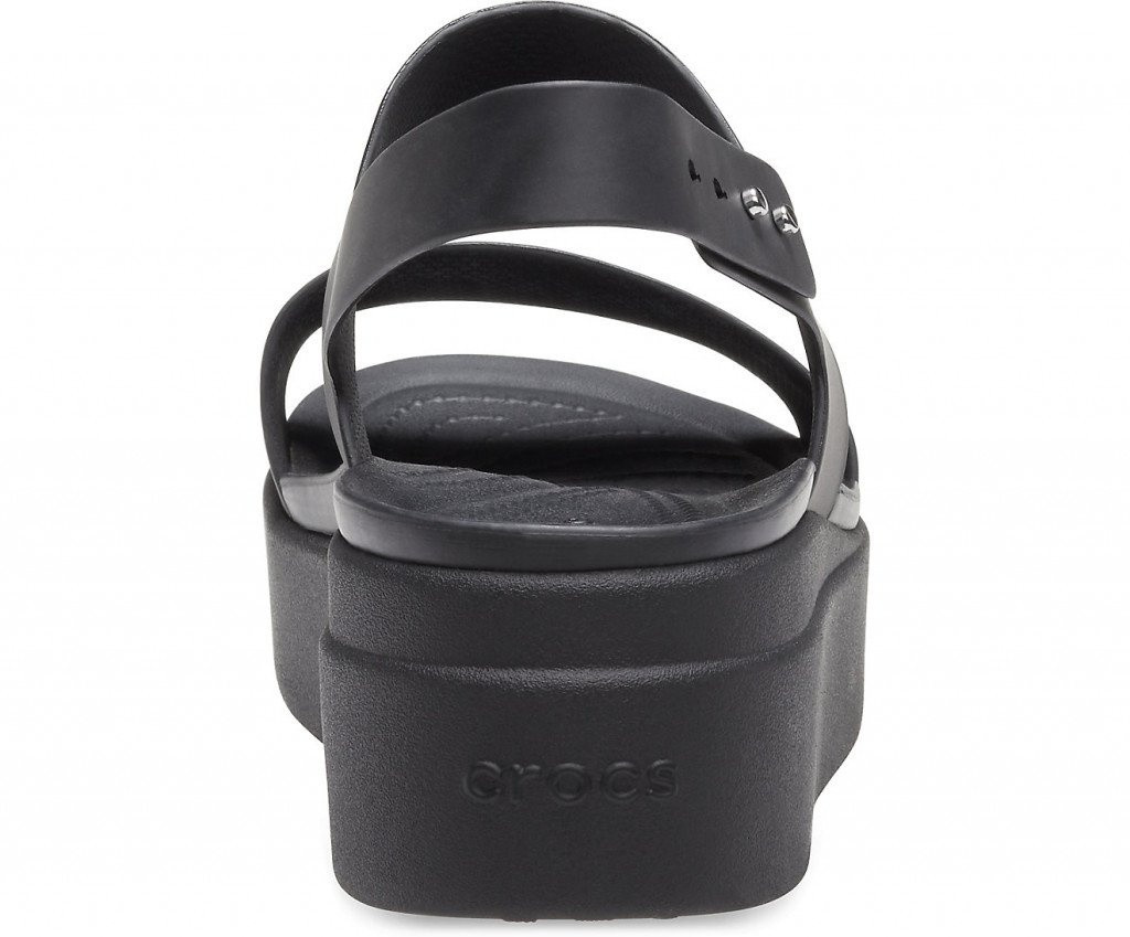 Сандалі BROOKLYN LOW WEDGE W 206453-060 CROCS W6 (36-37) Чорний 206453-060