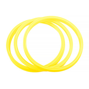 Кільця спортивні 12 шт (Жовті) AVK3-739