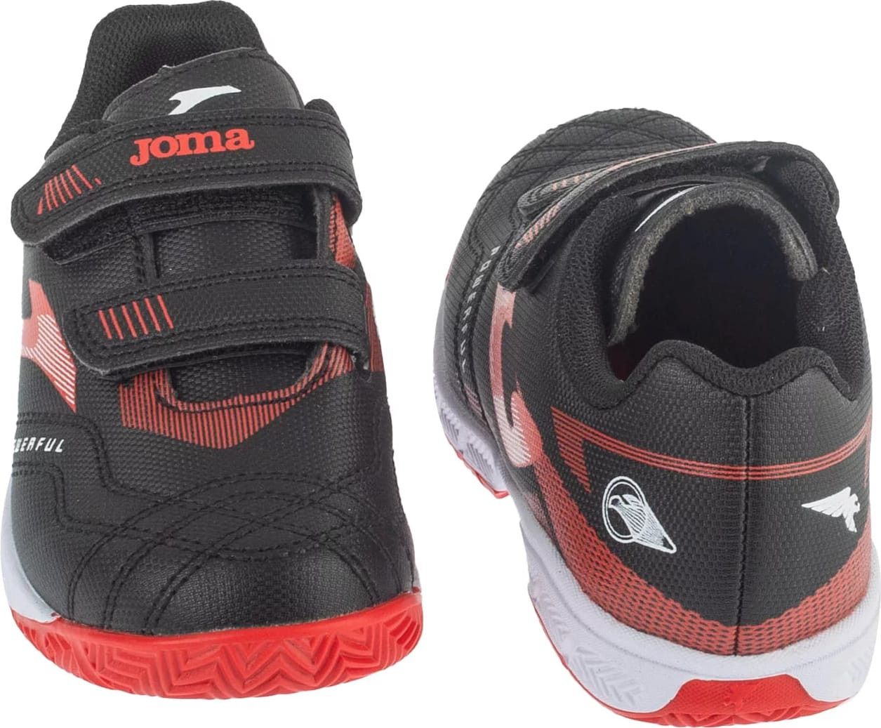 Футзалки дитячі Joma POWERFULL чорний 28 (POJW2501INV) POJW2501INV