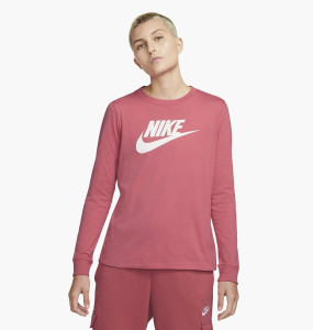 Футболка Nike W NSW TEE ESSNTL LS ICON FTRA BV6171-622
