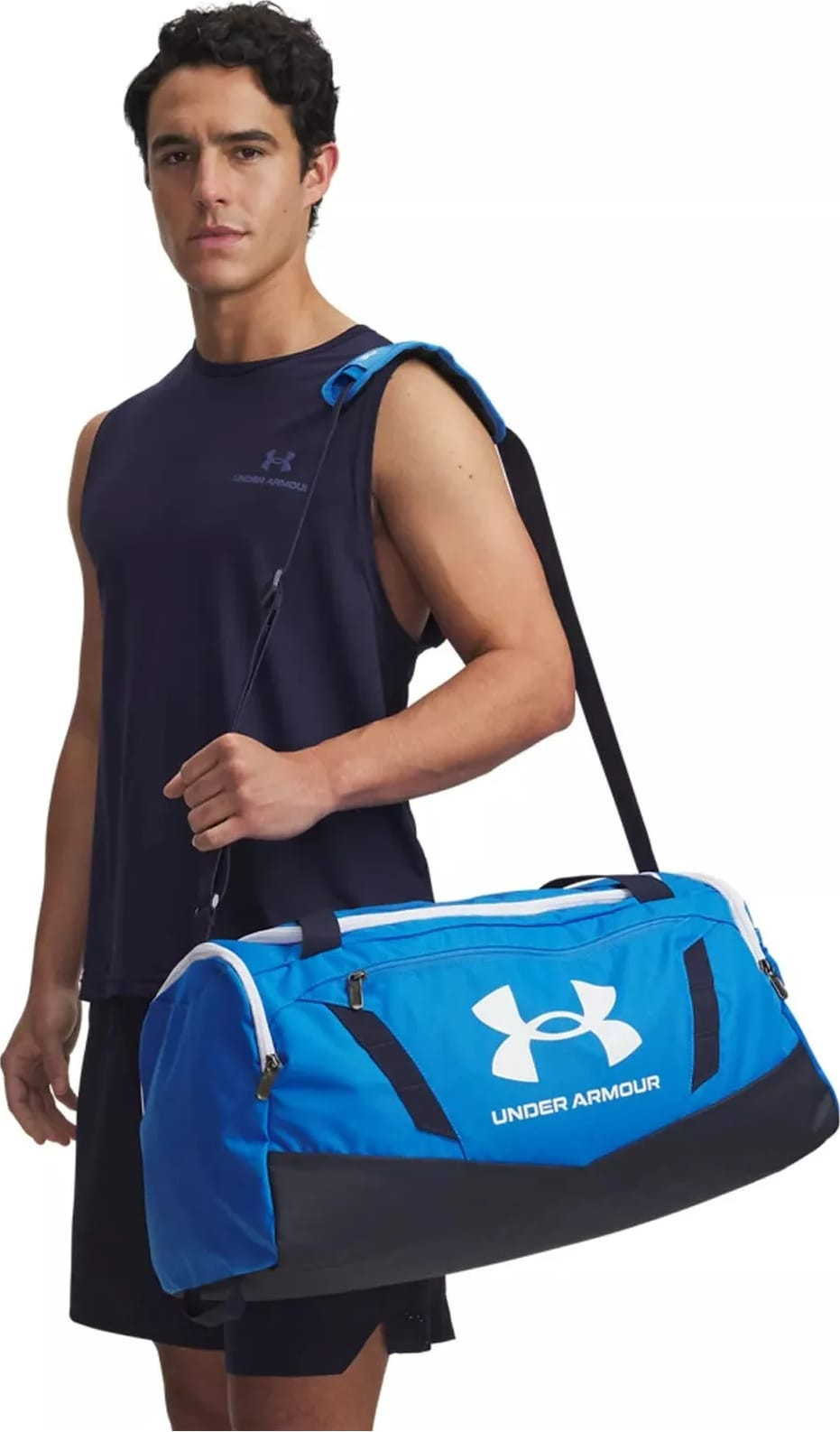 Сумка UA Undeniable 5.0 Duffle MD 58L синій Уні 62 х 29 х 30 см 1369223-402