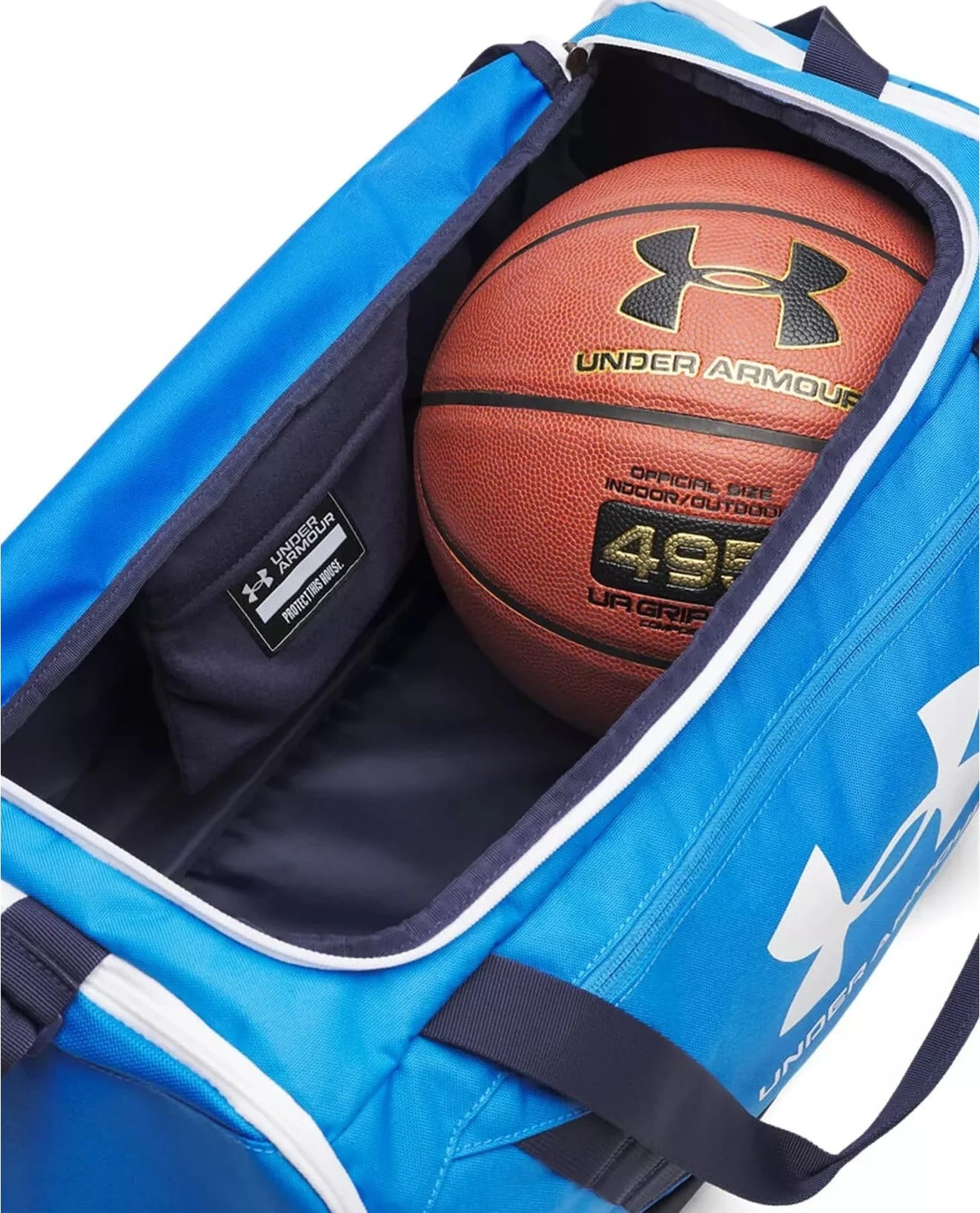 Сумка UA Undeniable 5.0 Duffle MD 58L синій Уні 62 х 29 х 30 см 1369223-402