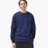 Футболка унісекс Uniqlo Airism Cotton Oversized Crew Neck Half-Sleeve T-Shirt Blue 465185-69 L 465185-69