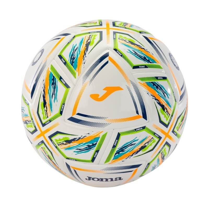 М'яч футбольний Joma HALLEY II біло-бірюзовий Уні 5 401268.214