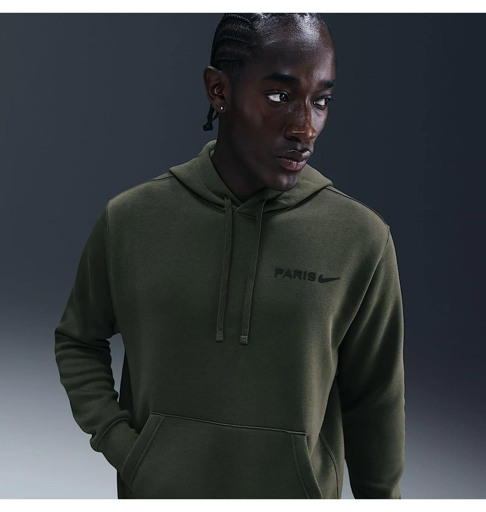 Кофта чоловіча Nike Psg Club Olive (HM2888-325) HM2888-325