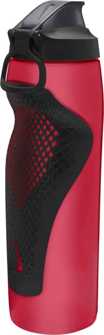Пляшка Nike REFUEL BOTTLE LOCKING LID 32 OZ червоний, білий, чорний 946 мл (N.100.7670.640.32) N.100.7670.640.32