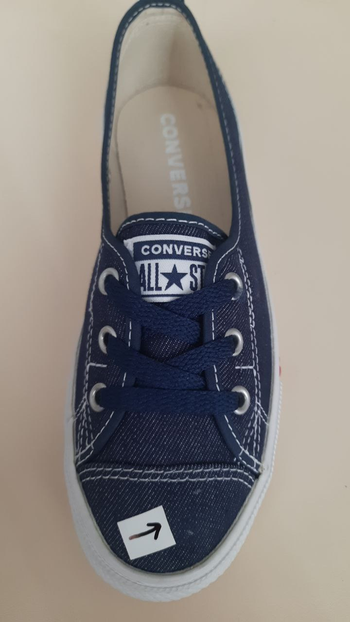 Кеди Converse CTAS BALLET LACE SLIP INDIGO/WHITE (Клас А) 563493C-R